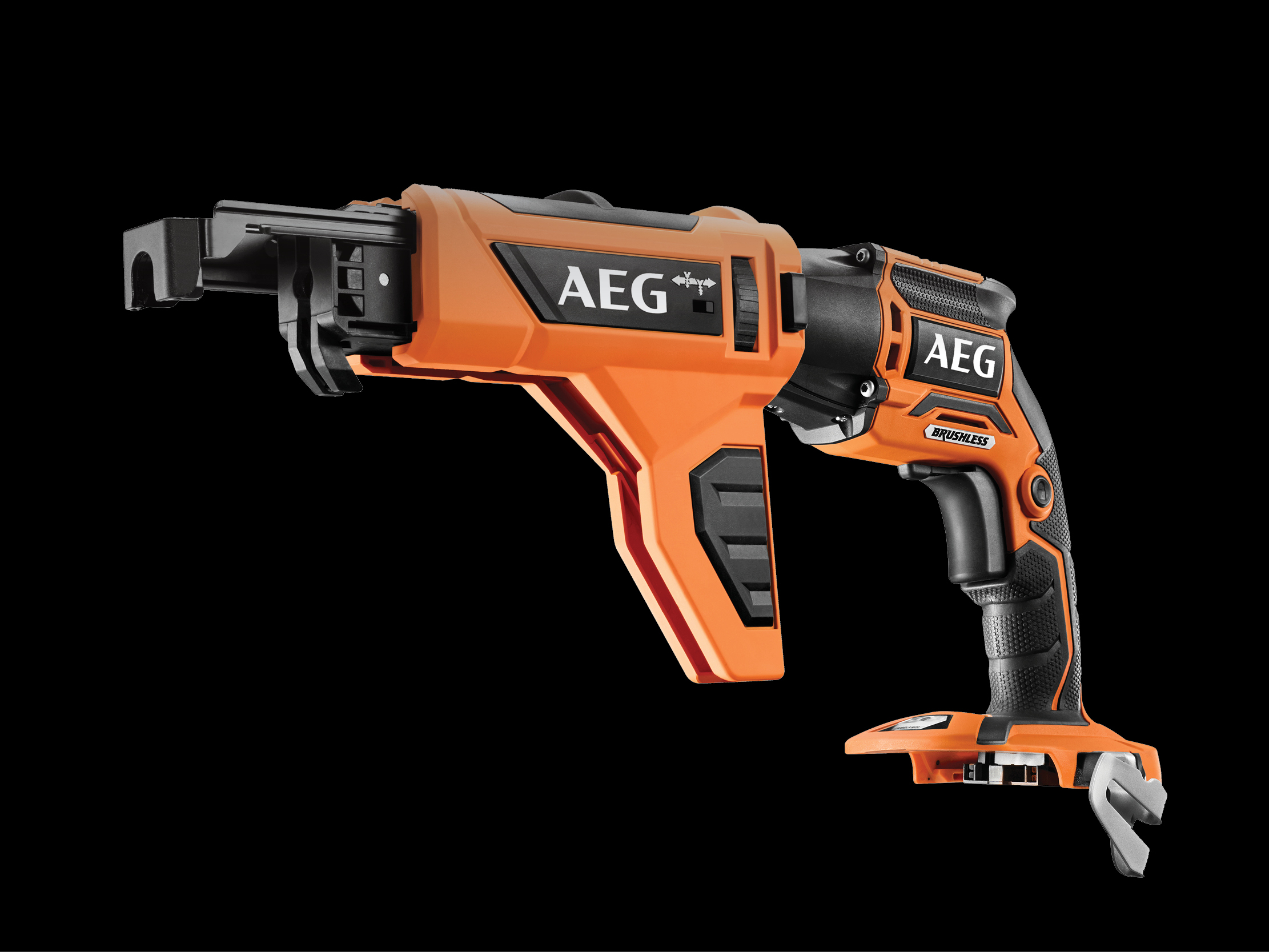 The Collated Attachment can be attached in multiple positions, and with a quick release button, you can quickly and easily gain entry to tight spaces.